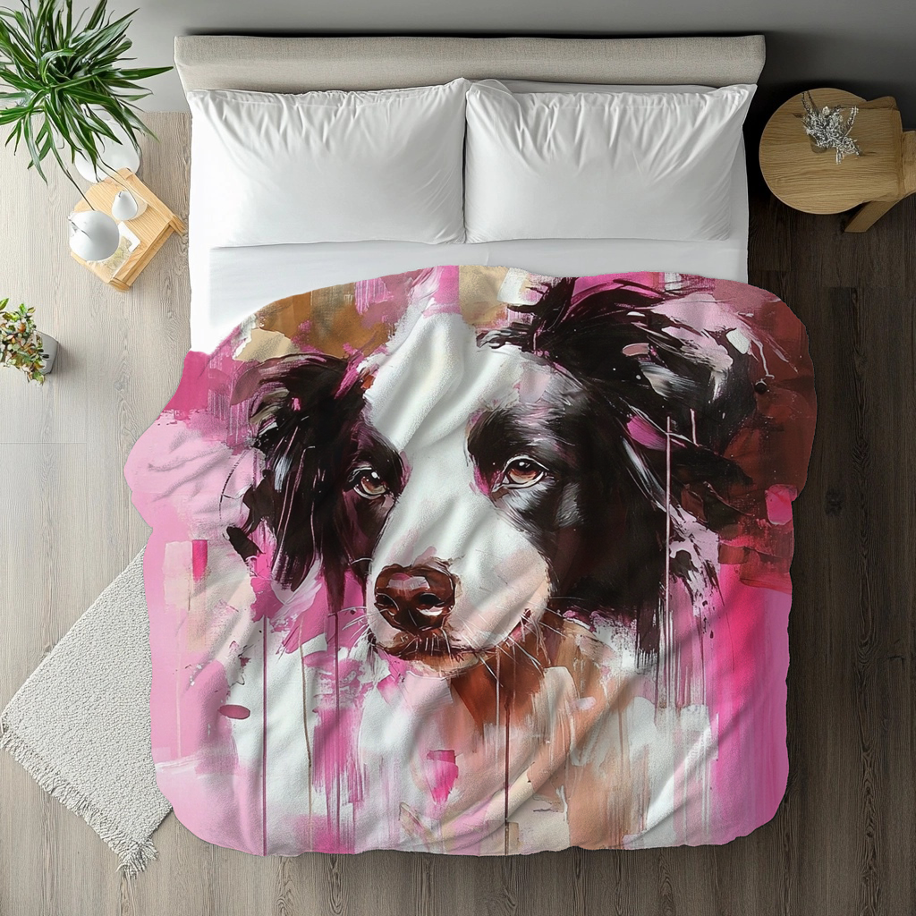 Pink Reverie - Custom Art Blankets Personalized Gift for Your Pet