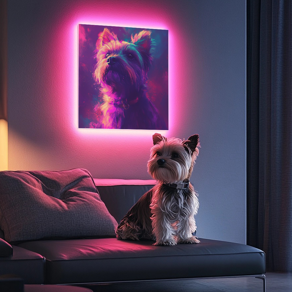 Nebula Dreams - Custom Pet Portrait Canvas