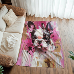 Pink Reverie - Custom Art Blankets Personalized Gift for Your Pet