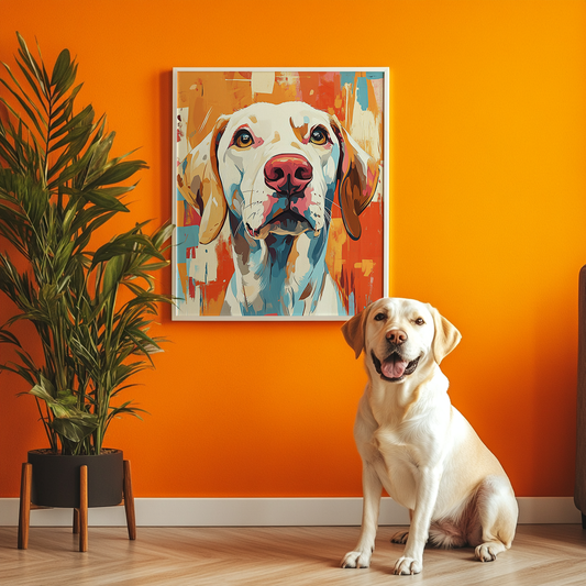 Sunny Vibe - Custom Pet Portrait Canvas