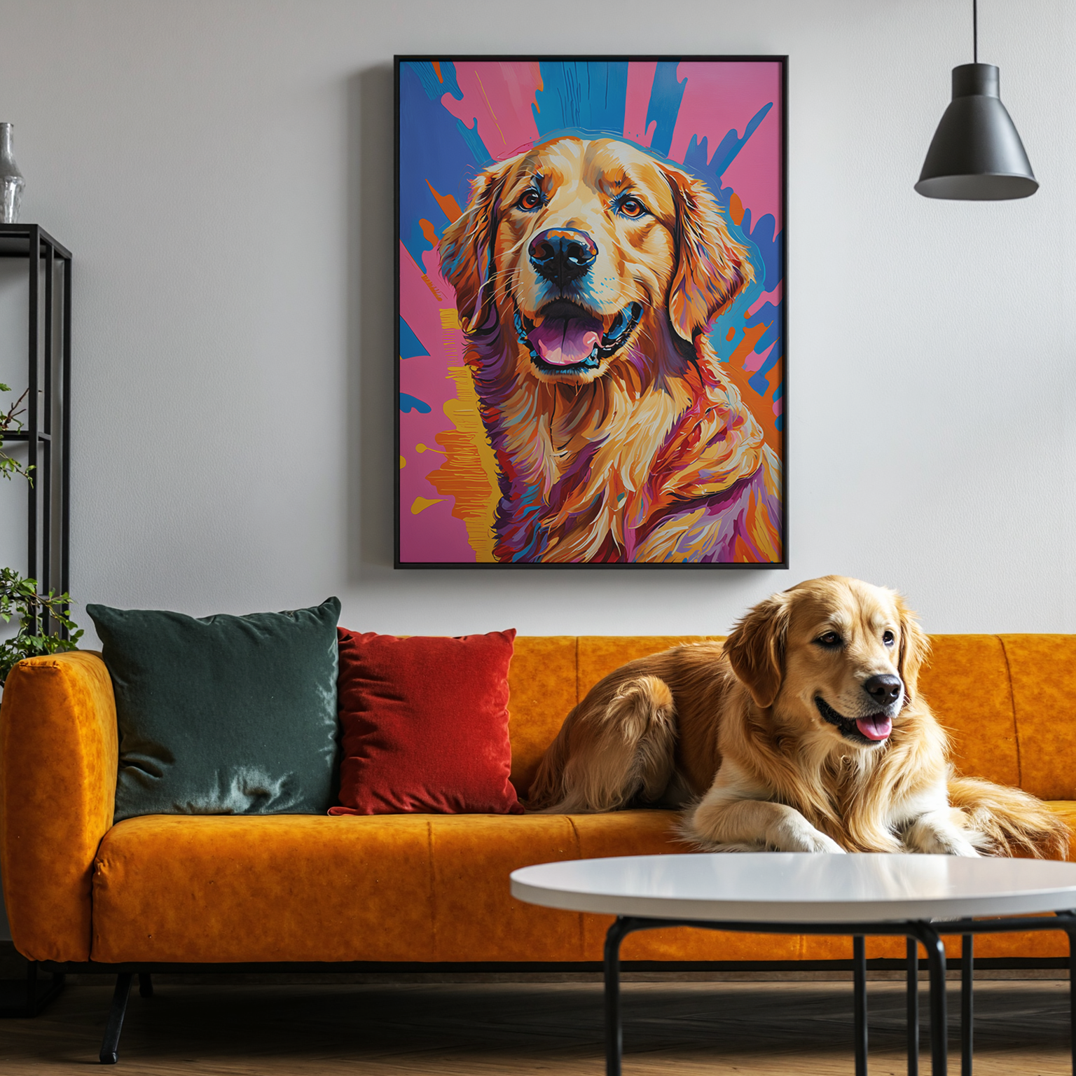 Neo-Pop Art - Custom Pet Portrait Canvas