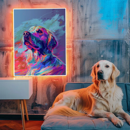 Luminous Impressions - Custom Pet Portrait Canvas