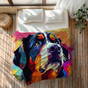 Neo-Pop Art - Custom Art Blankets Personalized Gift for Your Pet