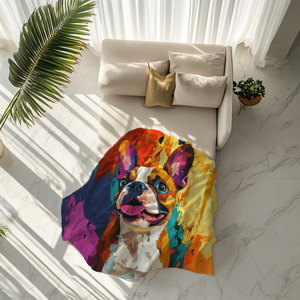 Neo-Pop Art - Custom Art Blankets Personalized Gift for Your Pet