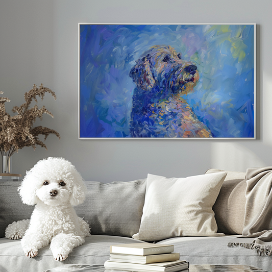 Monet Impressionism - Custom Pet Portrait Poster Canvas