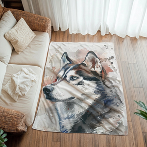 Watercolor - Custom Art Blankets Personalized Gift for Your Pet