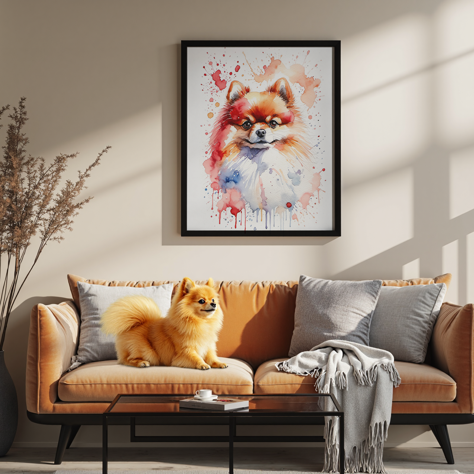 Watercolor - Custom Pet Portrait Canvas