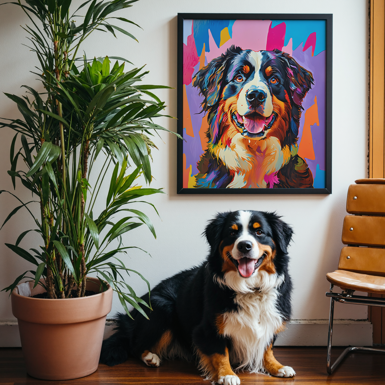 Neo-Pop Art - Custom Pet Portrait Canvas