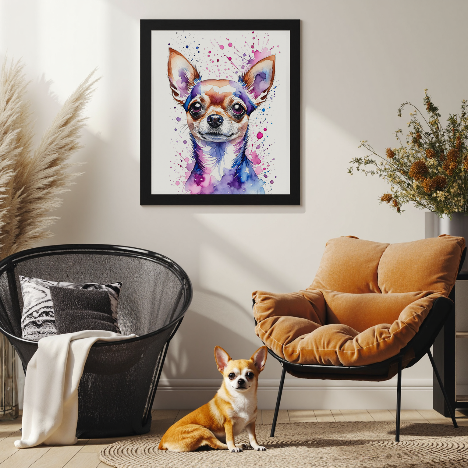 Watercolor - Custom Pet Portrait Canvas