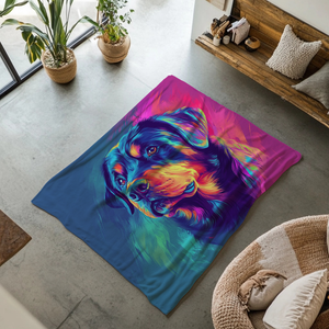 Luminous Impressions - Custom Art Blankets Personalized Gift for Your Pet